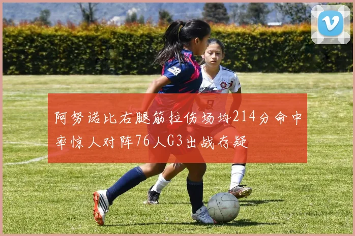 阿努诺比右腿筋拉伤场均214分命中率惊人对阵76人G3出战存疑